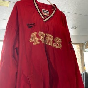 Reebok 49ers pull over